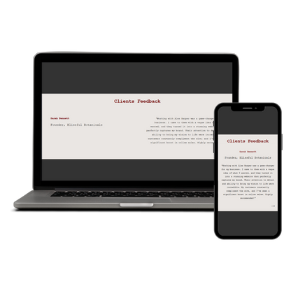 Dynamic text carousel