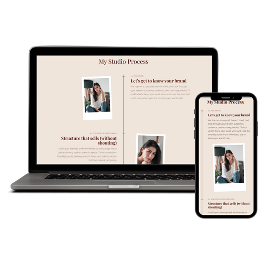 Animated timeline with photos