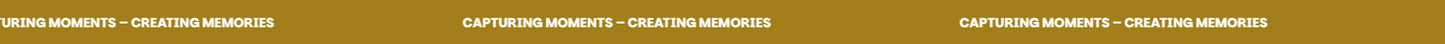 Infinite scrolling text banner
