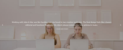 Interactive Video or Photo and Text Carousel